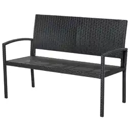Netto Marken-Discount Outsunny Gartenbank PE Polyrattan, Stahl Angebot