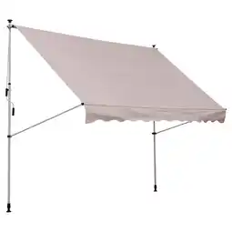 Netto Marken-Discount Outsunny Markise Aluminium, Stahl, Polyester Angebot