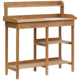 Netto Marken-Discount Outsunny Pflanztisch Tannenholz Angebot