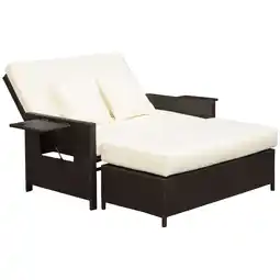 Netto Marken-Discount Outsunny Gartenmöbel-Sets PE Polyrattan, Metall Angebot