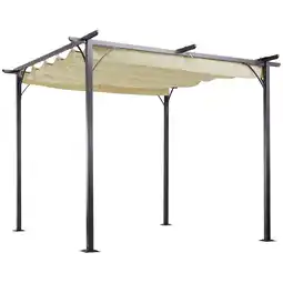 Netto Marken-Discount Outsunny Pergola Stahl, Polyester Angebot