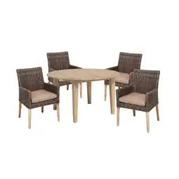 Netto Marken-Discount Sitzgruppe NORVELL/ ARVADA, 5-tlg Angebot