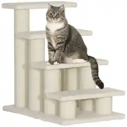 Netto Marken-Discount PawHut Treppen Spanplatte und Plüsch Angebot