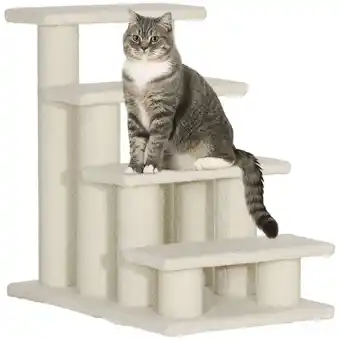 Netto Marken-Discount PawHut Treppen Spanplatte und Plüsch Angebot