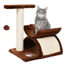 Netto Marken-Discount PawHut Kratzbaum Spanplatte, Plüsch, Sisalfaser Angebot