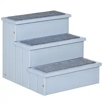 Netto Marken-Discount PawHut Haustiertreppe Tannenholz, Nadelfilz Angebot