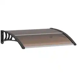 Netto Marken-Discount Outsunny Vordach Polycarbonat, PP, Aluminium Angebot