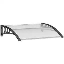 Netto Marken-Discount Outsunny Vordach Polycarbonat, Kunststoff, Aluminium Angebot