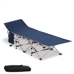Netto Marken-Discount Outsunny Campingbett Stahl, Oxfordstoff Angebot