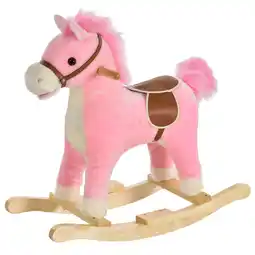 Netto Marken-Discount HOMCOM Kleinkindspielzeug Plüsch, Holz, Stahl Angebot