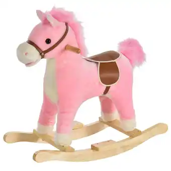 Netto Marken-Discount HOMCOM Kleinkindspielzeug Plüsch, Holz, Stahl Angebot