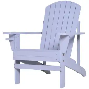 Netto Marken-Discount Outsunny Gartenstuhl Tannenholz Angebot