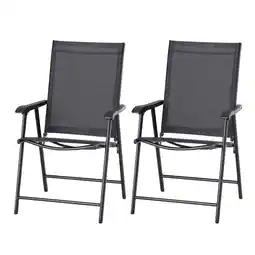 Netto Marken-Discount Outsunny Campingstuhl Metall, Texteline Angebot