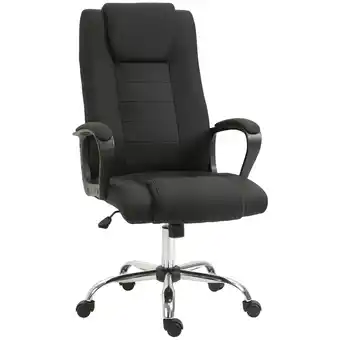 Netto Marken-Discount Vinsetto Bürostuhl Leinen (Polyester), Schaumstoff, Metall, Kunstleder Angebot