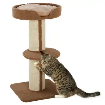 Netto Marken-Discount PawHut Kratzbaum Spanplatte, Lammwolle Angebot