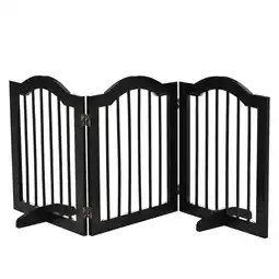 Netto Marken-Discount PawHut Schutzgitter MDF, Massivholz Angebot