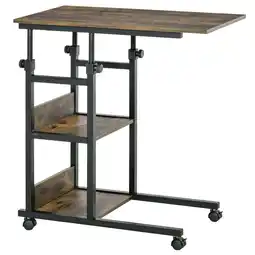 Netto Marken-Discount HOMCOM Beistelltisch E1 Spanplatte, Metall, Kunststoff Angebot
