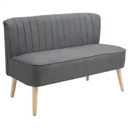 Netto Marken-Discount HOMCOM Sofa Holz, Stoff, Schaumstoff Angebot