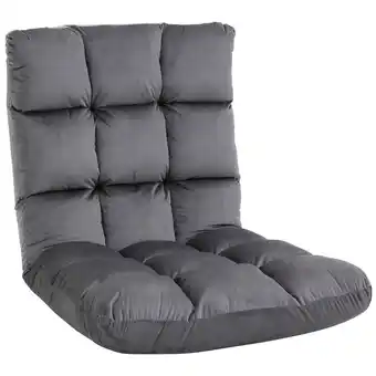 Netto Marken-Discount HOMCOM Bodenstuhl Metall, Samt(100% Polyester) Angebot