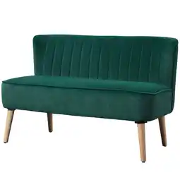 Netto Marken-Discount HOMCOM Zweisitzer Gummiholz, Polyester Angebot