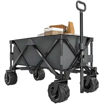 Netto Marken-Discount Outsunny Transportwagen Metall, Oxford-Stoff Angebot