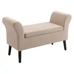 Netto Marken-Discount HOMCOM Sitzbank mit Stauraum Polyester Angebot