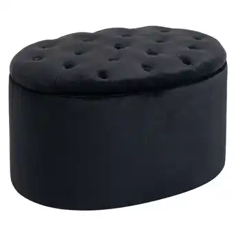 Netto Marken-Discount HOMCOM Sitzbank Samtartiges Polyester, Schaumstoff Angebot