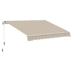 Netto Marken-Discount Outsunny Fenstermarkise Aluminium, Eisen, Polyester Angebot