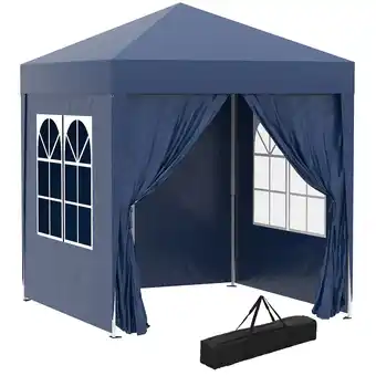 Netto Marken-Discount Outsunny Pavillon Stahl, Oxford-Stoff Angebot
