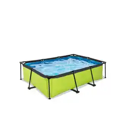 Netto Marken-Discount EXIT Frame Pool 220x150x65cm mit Filterpumpe versch. Ausführungen Angebot
