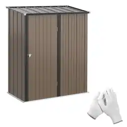 Netto Marken-Discount Outsunny Gartenschuppen Verzinkter Stahl Angebot
