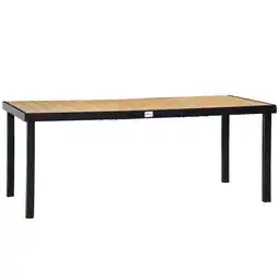 Netto Marken-Discount Outsunny Gartentisch Aluminium, Kunststoff Angebot
