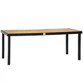 Netto Marken-Discount Outsunny Gartentisch Aluminium, Kunststoff Angebot