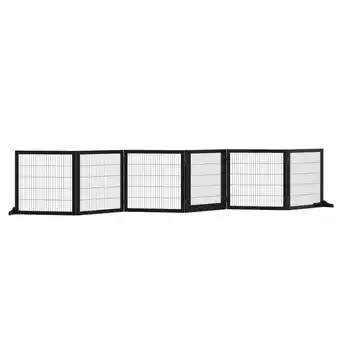 Netto Marken-Discount PawHut Absperrgitter Kiefernholz, Stahl Angebot