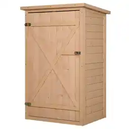 Netto Marken-Discount Outsunny Gerätehaus Tanne Angebot