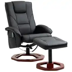 Netto Marken-Discount HOMCOM Massagesessel Kunstleder, Stahl Angebot