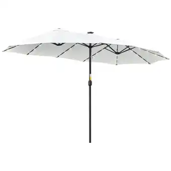 Netto Marken-Discount Outsunny Sonnenschirm Polyester-Gewebe, Metall Angebot