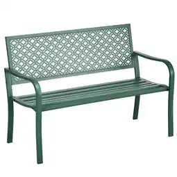 Netto Marken-Discount Outsunny Gartenbank Stahl Angebot