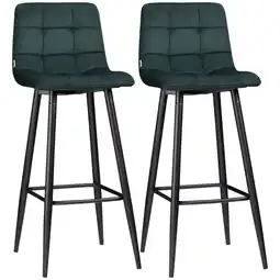 Netto Marken-Discount HOMCOM Barhocker-Set Polyester, Stahl Angebot