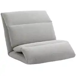 Netto Marken-Discount HOMCOM Bodenstuhl Stahl, Schaumstoff, Leinenimitat (100% Polyester) Angebot