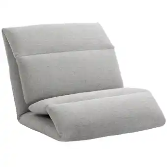 Netto Marken-Discount HOMCOM Bodenstuhl Stahl, Schaumstoff, Leinenimitat (100% Polyester) Angebot