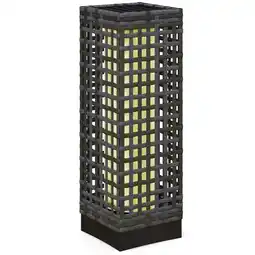 Netto Marken-Discount Outsunny Rattan Solarleuchte Stahl, PE Rattan Angebot