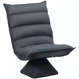Netto Marken-Discount HOMCOM Bodenstuhl Stahl, Schaumstoff, Mikrofasertuch Angebot
