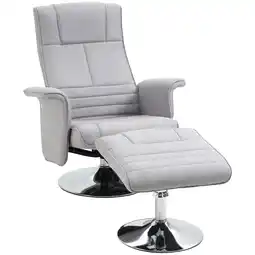 Netto Marken-Discount HOMCOM Massagesessel mit Fußhocker Polyester, Stahl Angebot