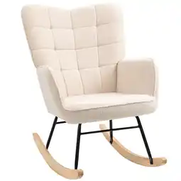 Netto Marken-Discount HOMCOM Schaukelstuhl Polyester, Stahl Angebot