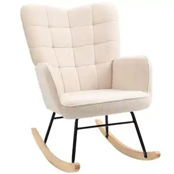 Netto Marken-Discount HOMCOM Schaukelstuhl Polyester, Stahl Angebot