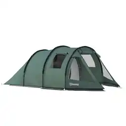 Netto Marken-Discount Outsunny Campingzelt Polyester, Fiberglas, Nylon-Netz Angebot