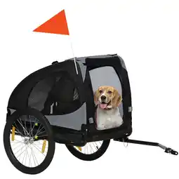 Netto Marken-Discount PawHut Hundeanhänger Oxford, Stahl Angebot