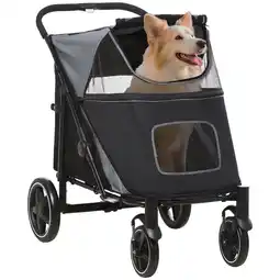 Netto Marken-Discount PawHut Hundwagen Stahl, Oxford-Gewebe Angebot