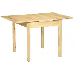Netto Marken-Discount HOMCOM Esstisch Kiefernholz Angebot